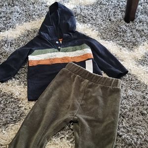 🐰🐇Hoodie and soft pant set